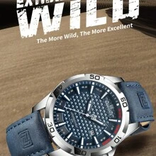 NAVIFORCE Naviforce Marca Homens Moda Relógios De Quartzo Masculino Pulseira Esporte Relógios De Pulso À Prova D'Água Calendário Relógio