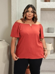 Plus Size Blouses - 屋頂的瓦片 - 查看 2