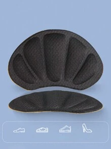 Self-Adhesive Heel Grips/Pads, Unisex Anti-Slip Cushion Sticker To Adjust Shoe Size, Prevent Slipping & Friction - Multicolor - View 6