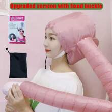1/3 pezzi Cuffia per asciugacapelli con fascia elastica migliorata - Acconciatura, condizionamento profondo e asciugatura rapida, utilizzata per capelli secchi, donne, asciugacapelli, acconciatura, cuffia per asciugacapelli, cuffia morbida per asciugacapelli portatile, trattamento per capelli, accessorio per asciugacapelli, asciugacapelli a cappuccio morbido, cuffia per asciugacapelli regolabile, decorazione per il bagno di casa, decorazione autunnale, ritorno a scuola