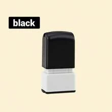 1pc Custom Name Signature Stamp , Back To School Supplies ,Name Stamps Personalized, DIY Customized Self Inking Name Stamp, Stamps For Signing Name, Name Stamp For Clothing Waterproof,Office & School Supplies,Xmas Decoration,Solid Color Name Stamp