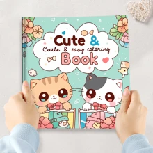 1 本优质着色书，卡通动物主题单面页面，具有精细的设计和清晰的线条，非常适合缓解压力、集中注意力和绘画练习，是情人节、节日和生日的完美礼物。 - 單件 - 查看 9