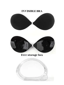 YIYANG Invisible Bra With Adhesive Bra (Optional Two Styles Storage Box), Reusable Invisible Self-Adhesive Bra, No Straps, Suitable For Evening Gowns, Wedding Dresses And Sleeveless Swimsuits - Multicolor - View 32