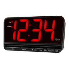 (2 Pack)  30402 Extra-Large 3 In.LED Electric Alarm Clock With High/Low Settings - 2 Pack - View 4