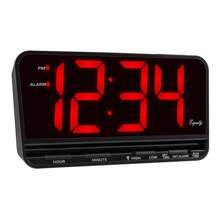 (2 Pack)  30402 Extra-Large 3 In.LED Electric Alarm Clock With High/Low Settings - 2 Pack - View 3