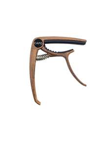 Capo per chitarra folk in lega di zinco personalizzato con plettro inciso e messaggio personalizzato, regalo di compleanno, regalo della Festa del Papà per chitarrista, San Valentino, decorazione di San Valentino