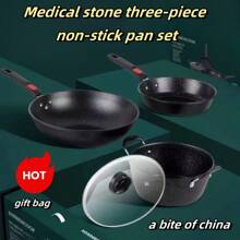 Cooking Sets - Medical Stone Antihaftpfanne 3er Set - Übersicht 8