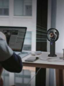 Mini ventilatore portatile, ventilatore da viaggio palmare, 5 velocità del vento regolabili e silenziose, ricaricabile USB, adatto per ufficio, casa, viaggi all'aperto, rinfrescamento estivo, spiaggia, articolo da viaggio essenziale, scelta primaverile ed estiva, regalo per damigelle, camera da letto, decorazione, spiaggia, viaggio, per uomo, per donna, vacanza, oggetti carini - Multicolore - Visualizzare 7