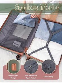 Carry On Luggage 22x14x9 Airline Approved, 20-Inch Hard Shell Suitcases With Wheels, ABS Lightweight Carry On Suitcase With TSA Lock