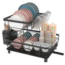 E-MANIS Dish Racks - Black - View 2