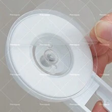 Estante Para Toallas With Ventosas, With Múltiples Barras, Apto Para Tender Varias Toallas, Estable Y Su Posición Se Puede De Libremente Libremente. - 白色 - 查看 4