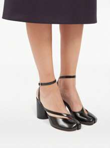 Maison Margiela - Women Tabi Sandal Pump H80 - 黑色 - 查看 6