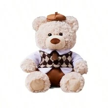 Miniso Gifford Bear Academy - Plush Toys With Academic Style(1 PC) - Multicolor - View 8