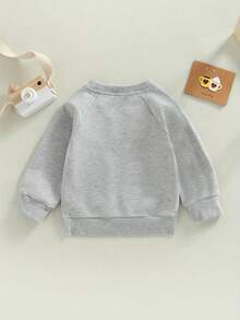 Young Girls Sweatshirts - 淺灰色 - 查看 4