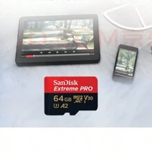 SanDisk Extreme 64 GB MicroSDXC UHS-I Clase 10 - Negro - Ver 2