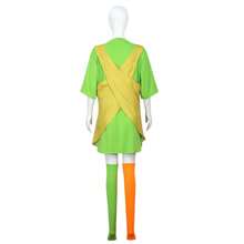 1pc Plaid Patternothes Suit Dress With 1pc Apron Halloween - Multicolor - View 3