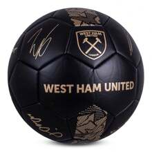 West Ham United F.C. West Ham United Phantom Signature Football - Black - View 3