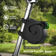 Bicycle Tow Rope Flexible Retractable Bicycle Tractor Mountain Bike Pull Rope Bicycle Trailer Rope Outdoor Tools