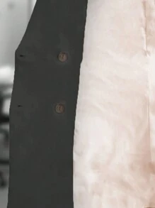 SACO ELEGANTE DE MODA - Negro - Ver 7