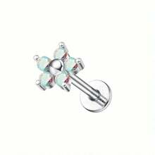 ORAZIO ORAZIO 1-8 Piezas Pendientes Helix de 16G para Mujeres, Aros para el Labio sin Rosca de Inserción, Aros para Tragus, Medusa, Concha, Monroe, Piercing y Joyería