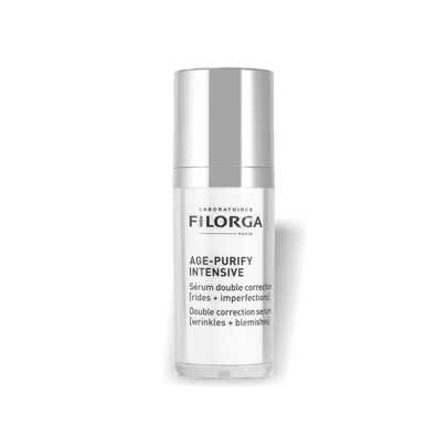 Filorga Age Purify Intensive 30 ml – Double Correction For Wrinkles And Blemishes, Smoothing Facial Treatment For Oily And Combination Skin, Pore Minimizing Anti-Aging Solution, Professional Skincare For Clearer Complexion
