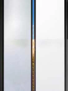 1 Piece Matte Texture Static Anti-Peeping Privacy Window Sticker For Office, Toilet, Bathroom - Multicolor - View 1