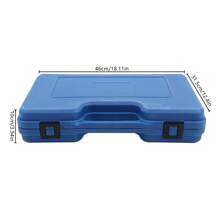 ZhdnBhnos 5-Pieces Suspension Coil Spring Compressor Axle Repair Tools  Spring Compressor Tool Kit, 5PCS Spring Compressor Tool Kit, Car Shock Spring Compressor - Black and Blue - View 2