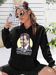 Worst Women's Hoodies A Review Of The Most Uncomfortable T-Shirt Style Hoodies - 黑色 - 查看 1