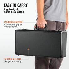 Graded Card Storage Box, 4 Or 5 Slots, Graded Sports Cards Holder Carrying Case With Key Or Coded Lock Foam Dividers, For 96-162 PSA Graded Cards, 68-115 BGS Cards, 76-130 SGC Cards, 348-428 Top Loaders Or 999+ Loose Cards - 5 Slots, Coded Lock, for 162 PSA - 查看 6