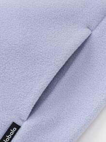 Balabala Unisex Young Girl Anti-Static Fleece Jacket, Parent-Child Outerwear For Spring & Autumn - Pink Purple - View 9