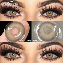 Eyeshare Fashion Color Contact Lenses For Eyes 1pair Colorcon Soft Lenses Cosmetics Colored Lenses Yearly Cosmetic Eye Lens Halloween Costume Cosplay - Yearly Disposable - View 14