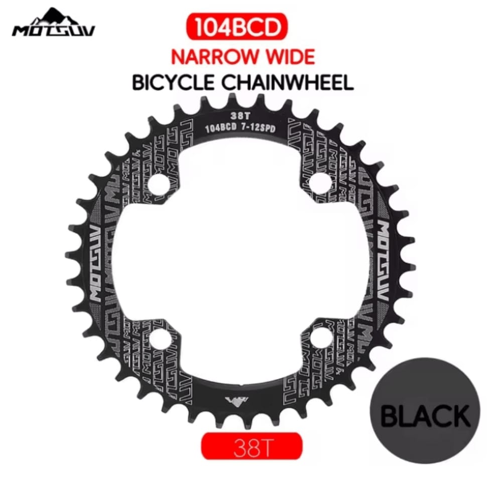 Square Crank BUCKLOS Mountain Bike Square Taper Crankset, 170mm