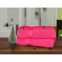 Ultra Soft 8-Piece Towel Set -% Ring Spun Cotton, 2 Oversized Bath Towels 27x54, 2 Hand Towels 16x28, 4 Wash Cloths 13x13 - Daily Use, Hotel & Spa - Olive Green, Luxury Towel Set - 亮粉紅色 - 查看 4