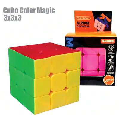 Cubo Mágico Esferas Bolinha Cubo Mágico 3x3x3 Didático Brinquedo Divertido Anti-stress Cubo Magico