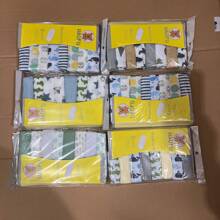 Pack Of 8 Multi-Colored Random Hair Cute Soft Baby Towels Feeding Towels, Baby Towels, - Multi-color Mixed Hair - View 11