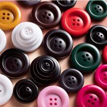 4件装毛呢大衣纽扣批发 女式纽扣 黑色风衣纽扣 毛衣纽扣 羽绒服纽扣 衣服纽扣 各类纽扣 - 黑色 - 查看 8