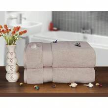 Ultra Soft 8-Piece Towel Set -% Ring Spun Cotton, 2 Oversized Bath Towels 27x54, 2 Hand Towels 16x28, 4 Wash Cloths 13x13 - Daily Use, Hotel & Spa - Olive Green, Luxury Towel Set - 譚 - 查看 2