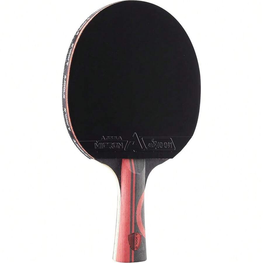 JOOLA Infinity Edge - Tournament Performance Ping Pong Paddle W/ Carbon Pro Technology - Black Rubber On Both Sides - Competition Ready - Table Tennis Racket For Advanced Training - Designed For Speed - Đỏ - Xem 1