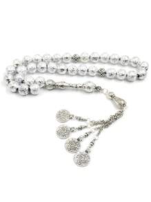 Tasbih Natural 10MM Lava Stone Plating Eid Gift Islamic 33 Prayer Beads Arabian Bracelet Misbaha