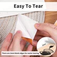 Self-Adhesive Instant Camera Print Refill Paper- Green Orange Purple Sticker Paper Photo Printer Thermal Paper Rolls Instant Print Camera Refill Paper,57x30mm - Multicolor - View 3