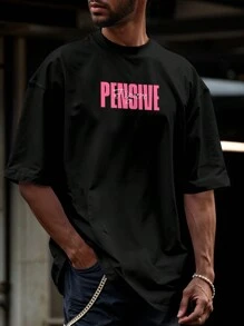 Shirt T-Shirt Oversized Streetwear Angel Dollar Cupid Gangster REF 7097 VEST NERD - Negro - Ver 4