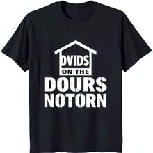 Classic  T-Shirt With Graphic & 'DVIDS ON NOTORN'