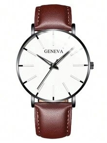 5pcs/Set Street Fashion Casual Men Sports Quartz Watch Set - Multicolor - View 6