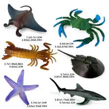 12 peças 1-3 polegadas vida marinha PVC miniatura, apresentando peixe-boi, baleia beluga, tubarão-baleia, morsa, pinguim, tubarão, arraia manta, golfinho, leão-marinho, tartaruga, baleia-azul e tubarão-martelo, topos de bolo de aniversário, modelo educacional para crianças, brinquedos de presente de aniversário decoração de quarto, tubarão, tubarão-baleia, brinquedo de tubarão, brinquedo do oceano, narval, marinho, coisas em miniatura, brinquedos de figuras de animais, brinquedo de dragão barbudo, tubarão, brinquedo de tubarão, animais marinhos