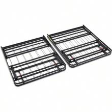 Basics Bed Frame With Storage, Foldable Metal Platform, Sturdy Steel, No Box Spring Needed, 14 Inches High, Tool-Free Setup, Full Size, Black - 14-inch - View 6