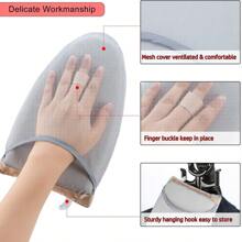 1Pc Steamer Strijkhandschoen, Draagbare Handheld Mini Stoomstrijkplank, Waterdichte Anti-Stoomhandschoen Met Vingerlus, Hittebestendige Complete Zorg Beschermende Kleding Stoomhandschoen, Cadeau Voor Vrouw Moeder