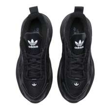 Adidas Originals 女鞋運動鞋 OZGAIA W 厚底老爹鞋低筒輕便舒適日常戶外旅遊鞋繫帶簡約休閒鞋 - 黑色-白 - 查看 8