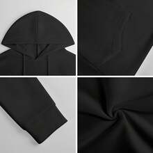 Strike A Pose Voguing Hoodie  Vogue 90s Gay Music Club Dance Ballroom D-Rag Queen Queer Culture  Short-Sleeve Unisex Hoodie, Suitable As A Gift - 黑色 - 查看 3