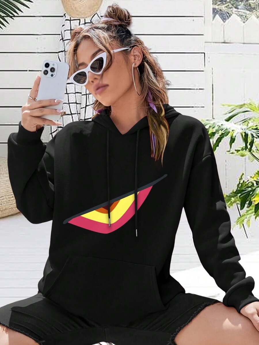 Women's Blood-Sucking Sailor Jacket Goth Vampire Anime Cosplay Costume T-Shirt - 黑色 - 查看 1
