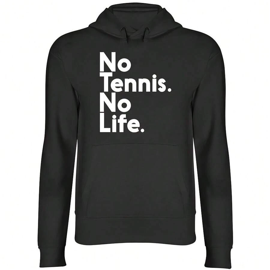 No Tennis No Life Womens Hooded Top Hoodie